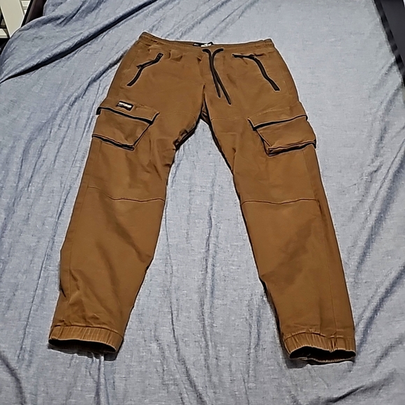 Hollister cargo brown pants - Picture 1 of 3